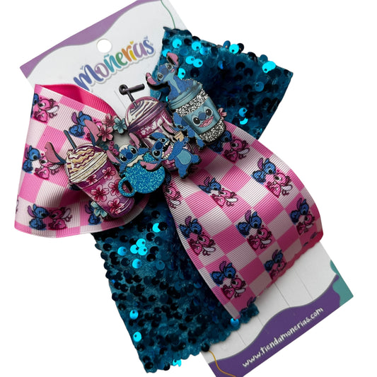 Moño Stitch con Frappe