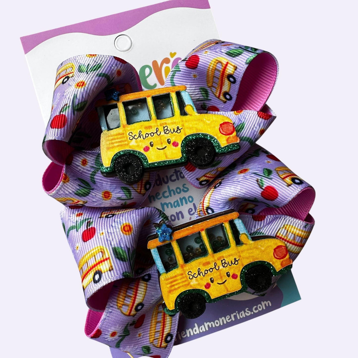Par School Bus Lila