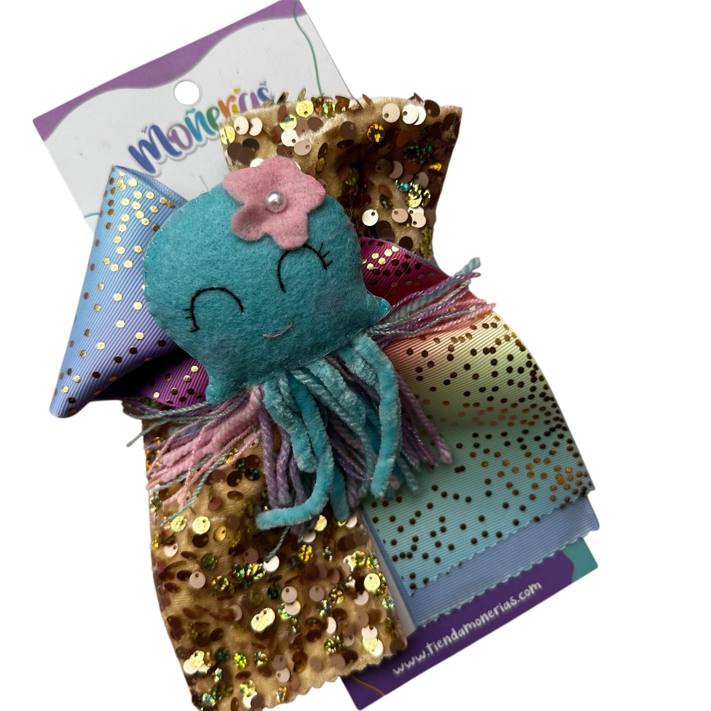 Moño Pulpo Feltie