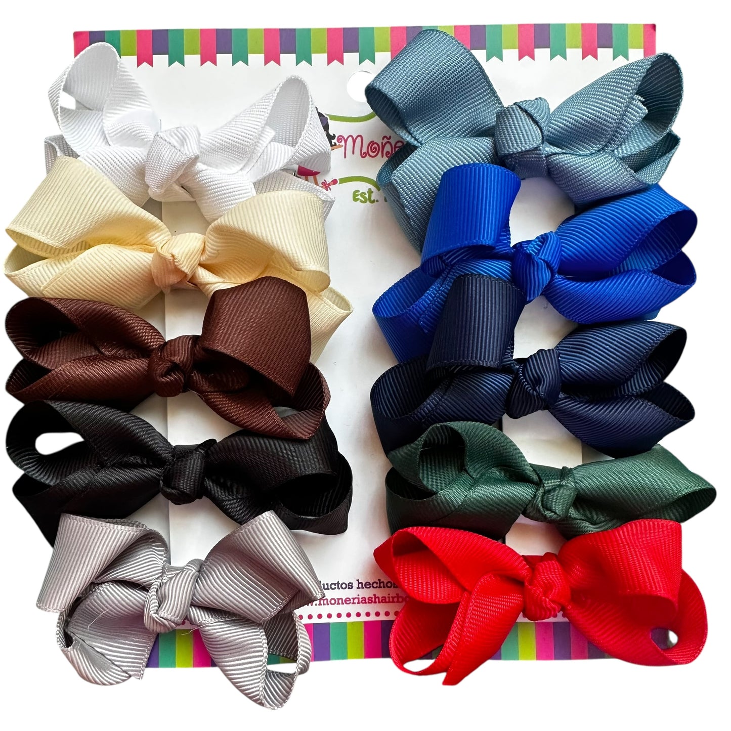 Sets 8 Moños
