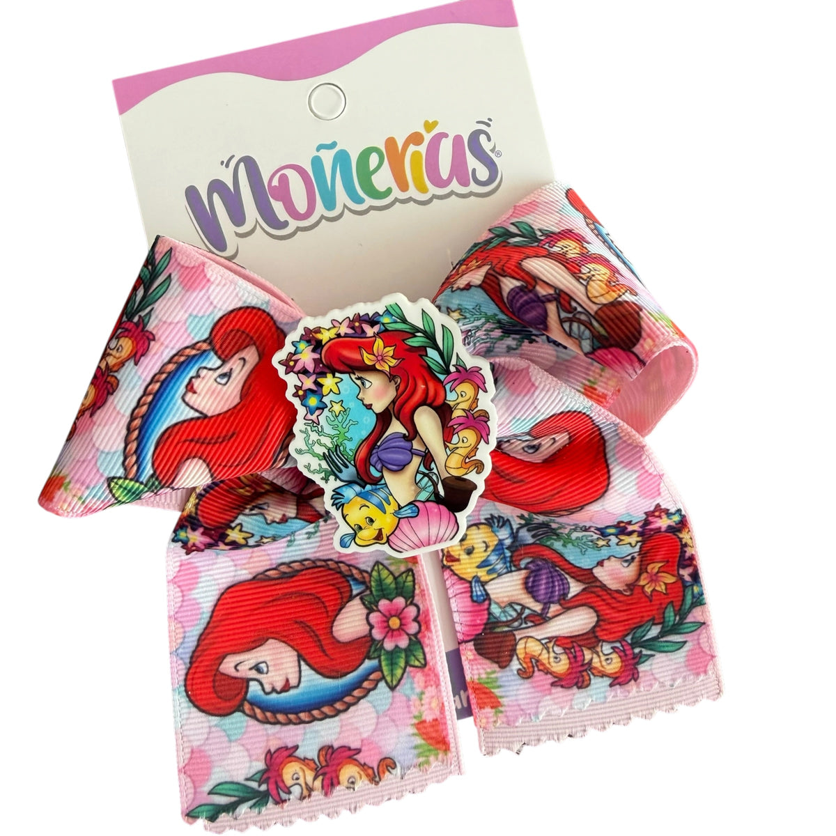Moños Coleteros Mediano Princesas Disney