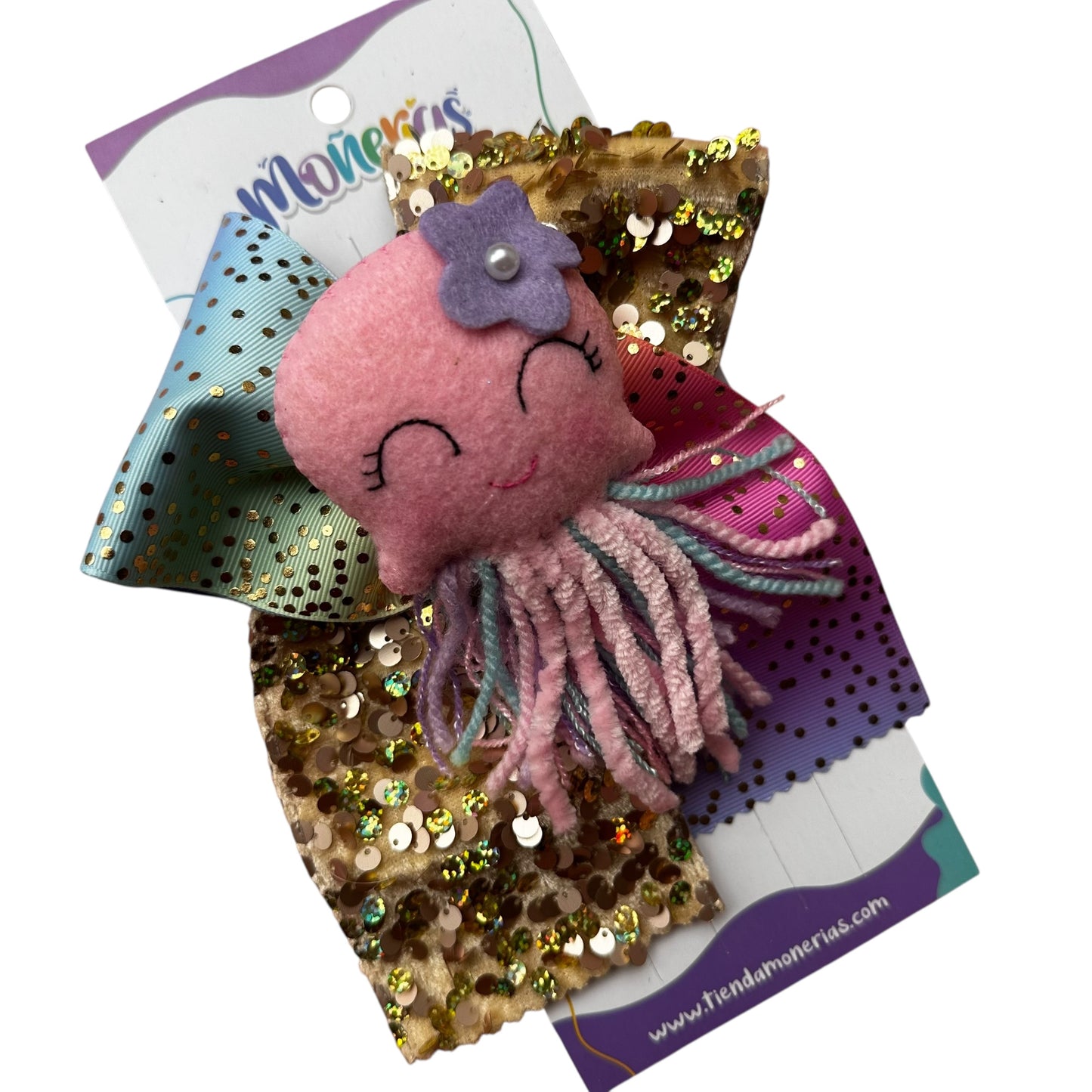 Moño Pulpo Feltie