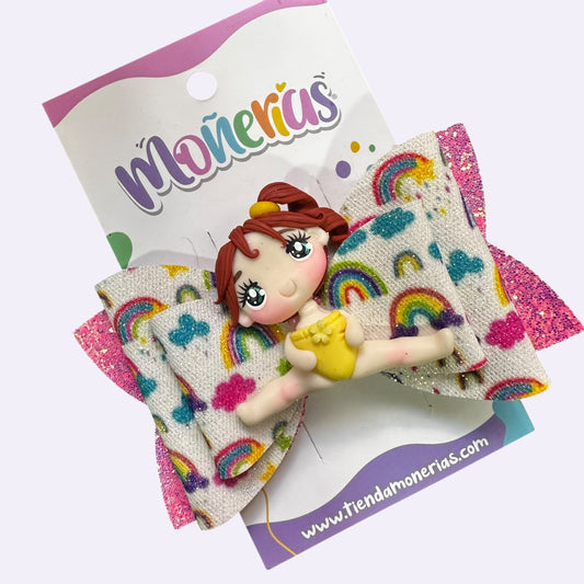 Moño Vinil Gimnasta