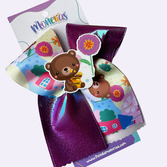 Moño Coletero Oso Mielero