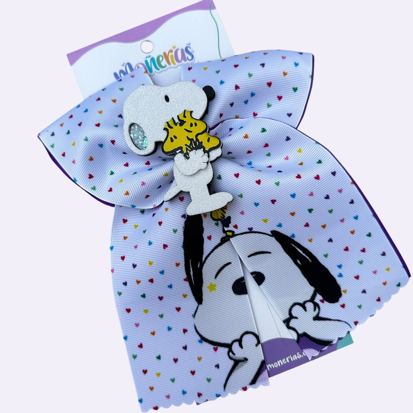 Moños Tira Snoopy