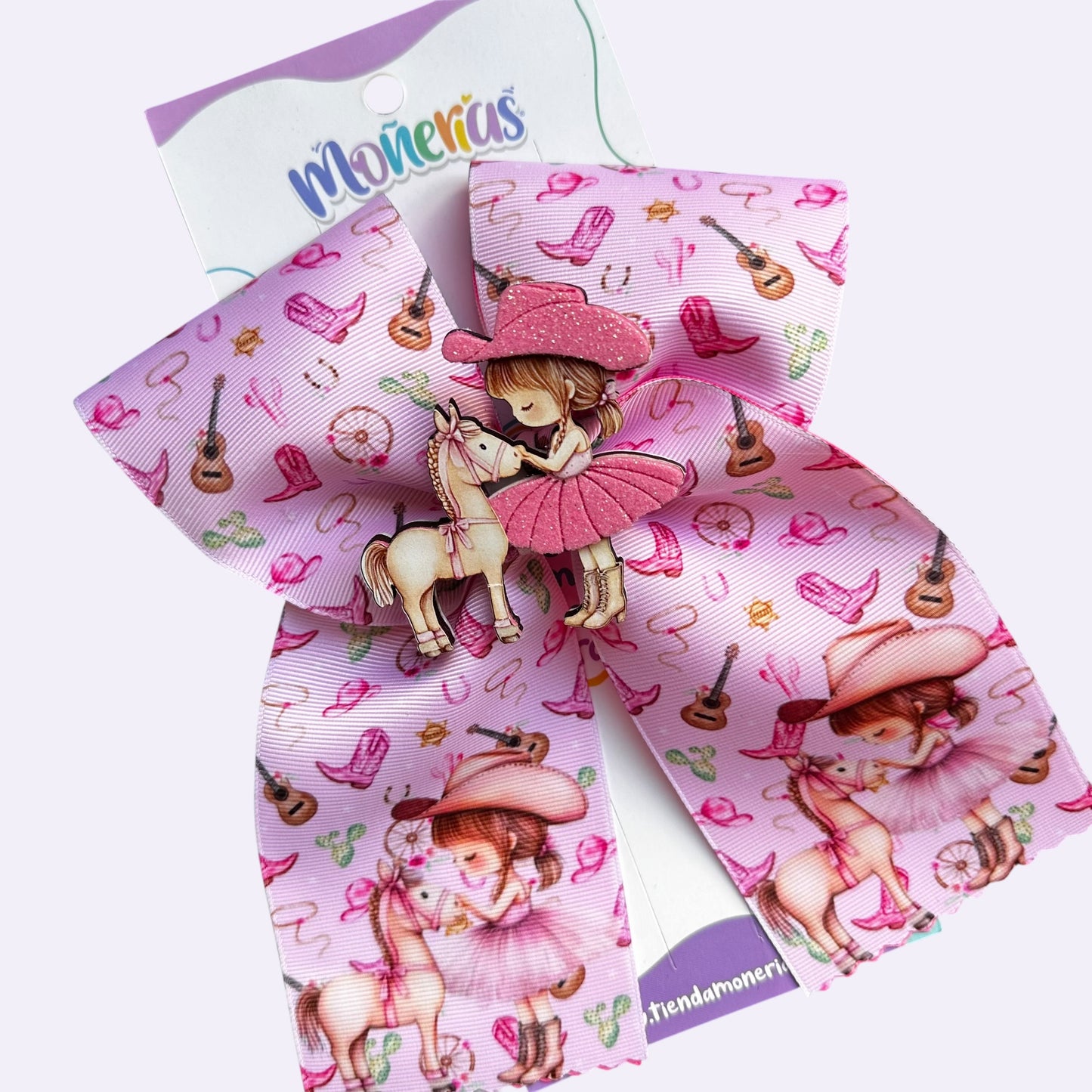 Moño Tira Niña Pony
