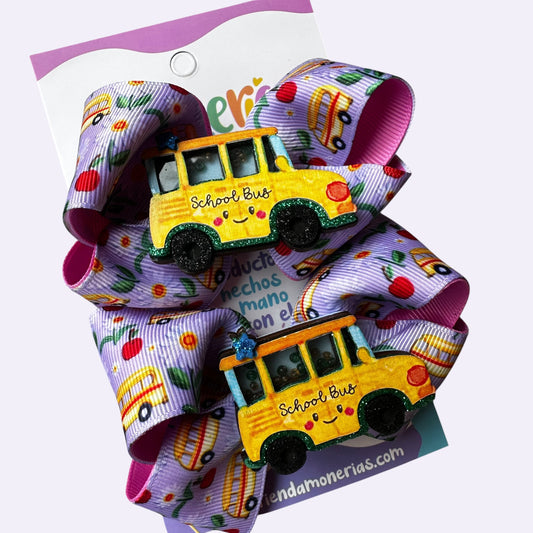 Par School Bus Lila