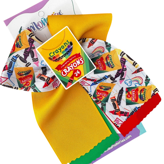 Moño Caja Crayola