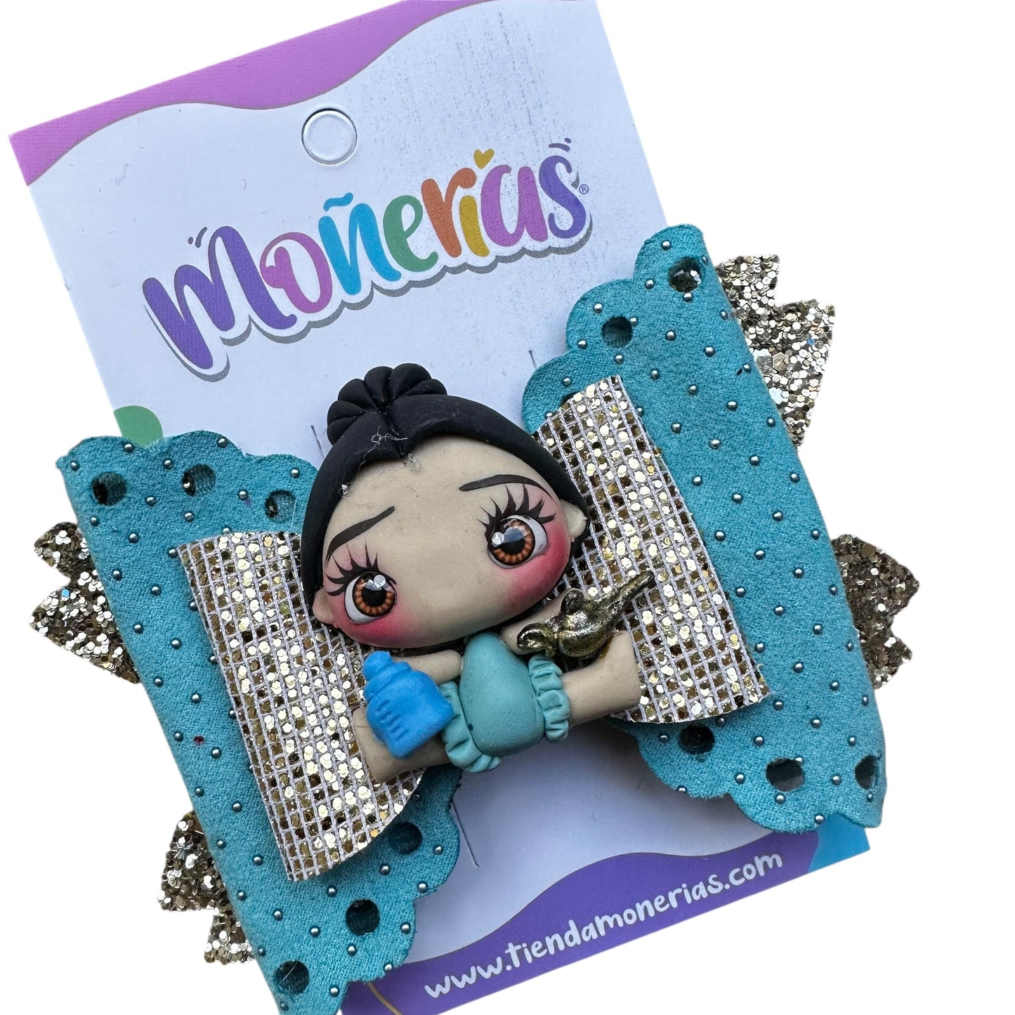 Moños Princesas Vinil & Pasta
