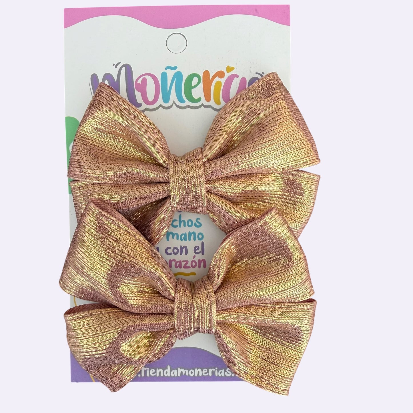 Pares Holográficos Dorados