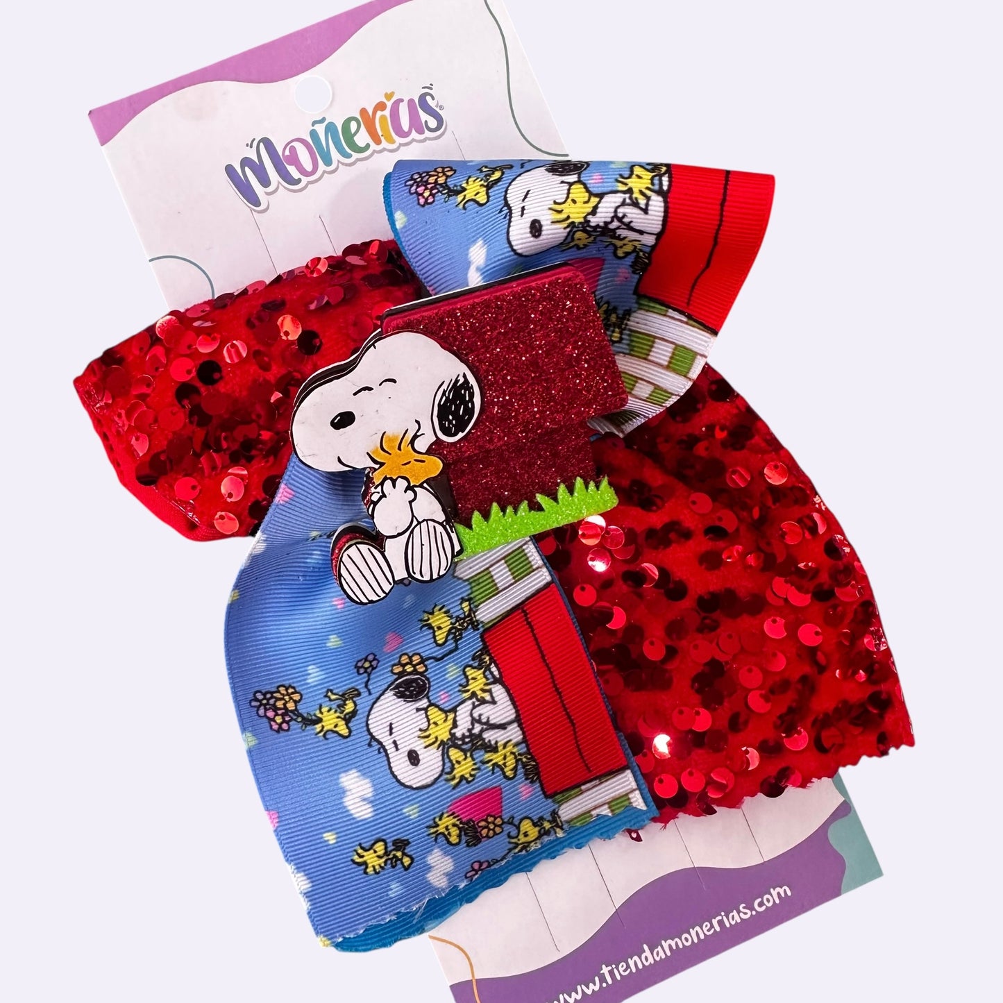 Moño Coletero Snoopy