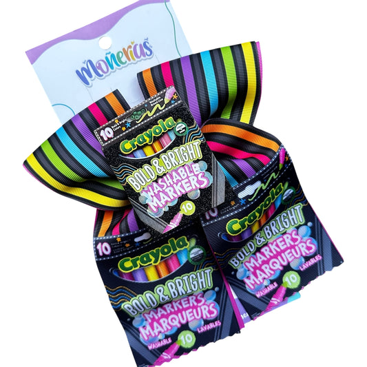Moño Crayola Bold