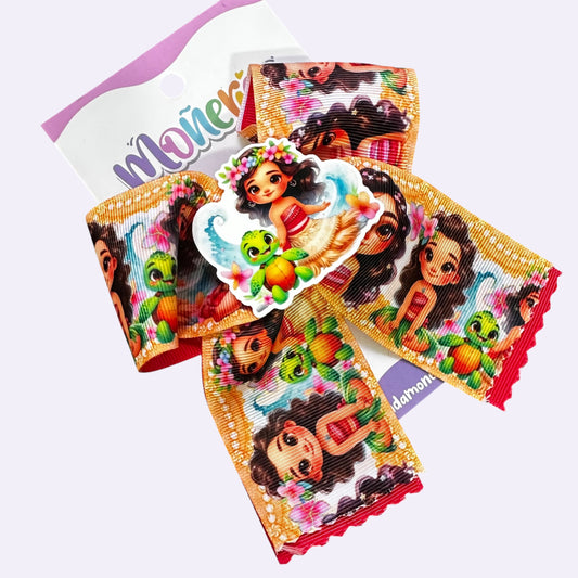 Moños Coleteros Mediano Princesas Disney