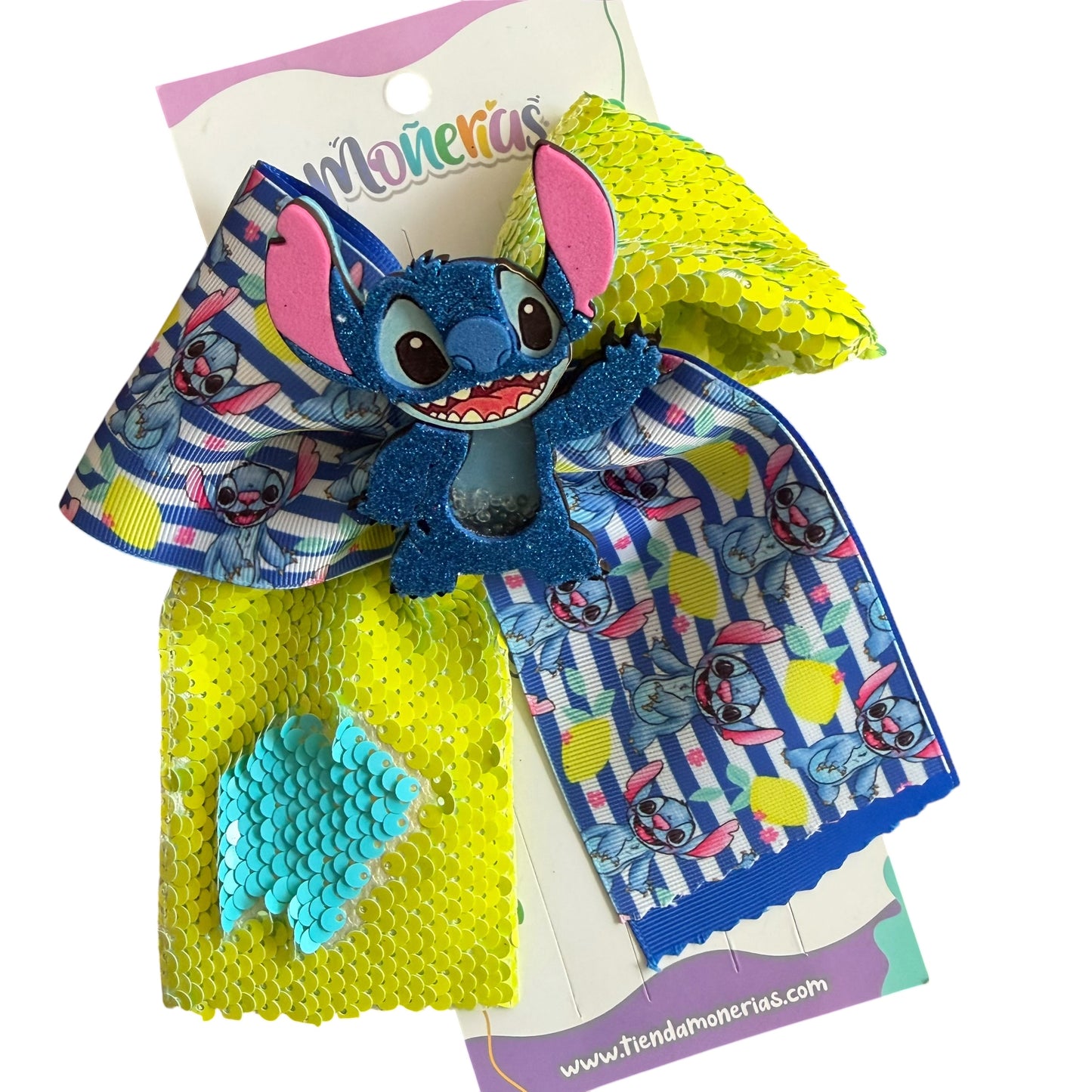 Stitch Lentejuela Reversible