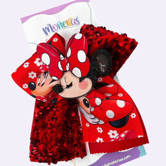 Moños Coleteros Minnie