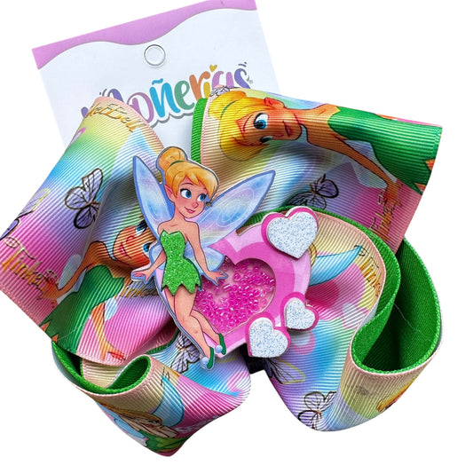 Moño Boutique Tinkerbell
