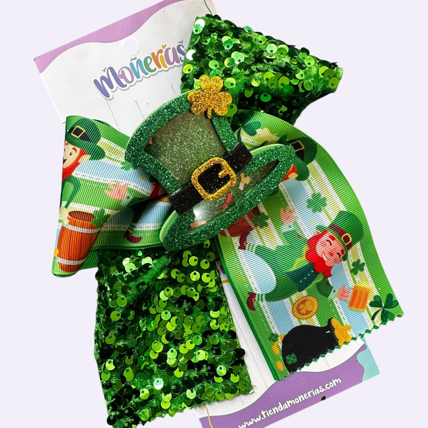 Moño Sombrero San Patricio