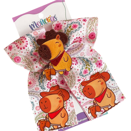 Moño Capibara Vaquero