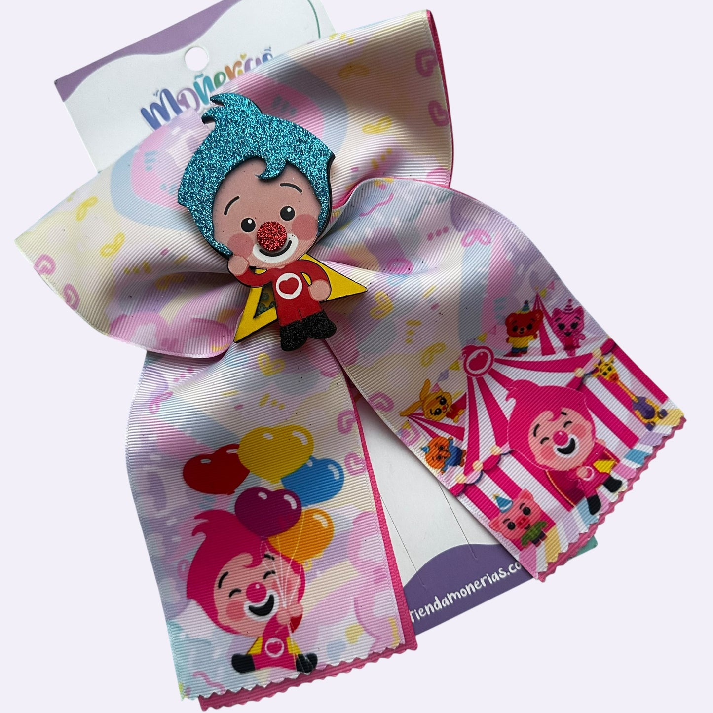 Moños Tira Payaso Plim Plim