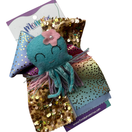 Moño Pulpo Feltie