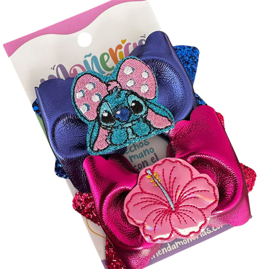 Par Lilo y Stitch Felties