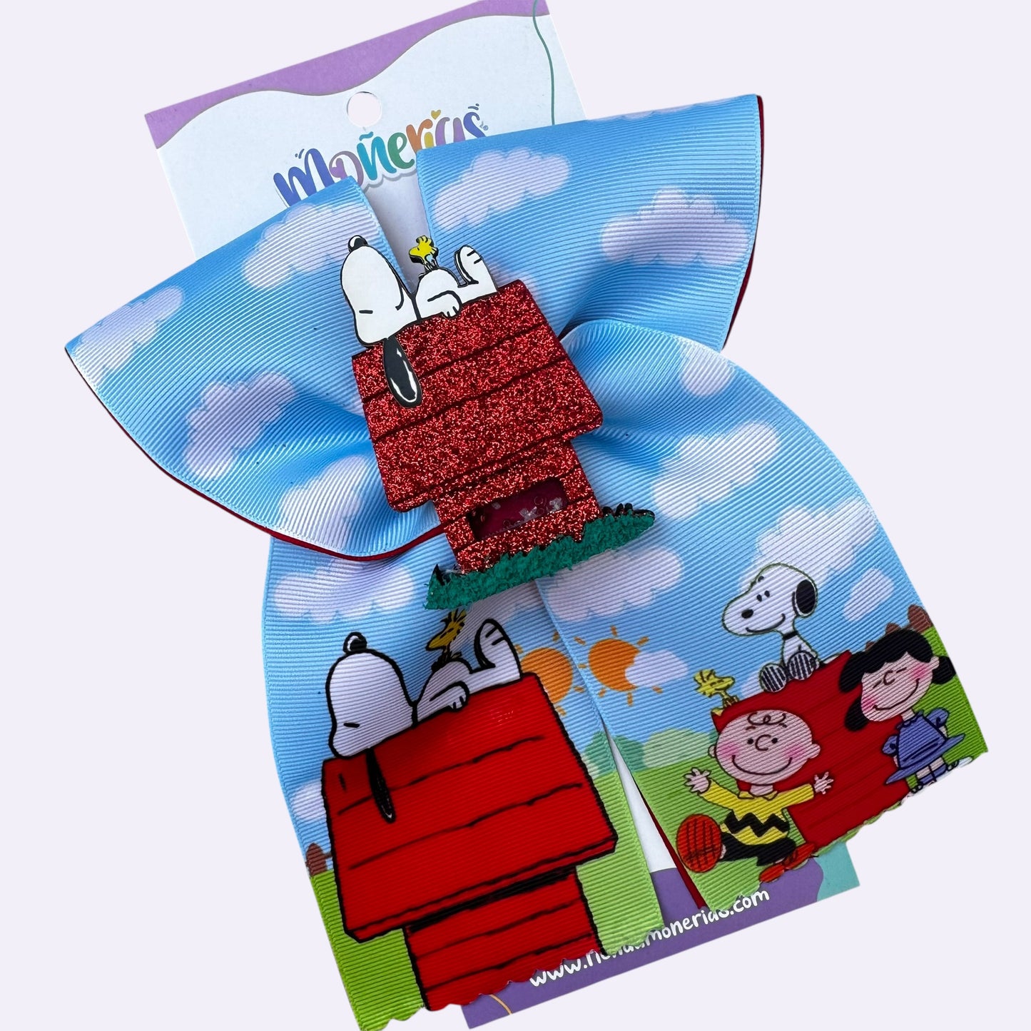 Moños Tira Snoopy