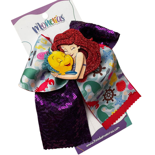 Moño Ariel & Flounder