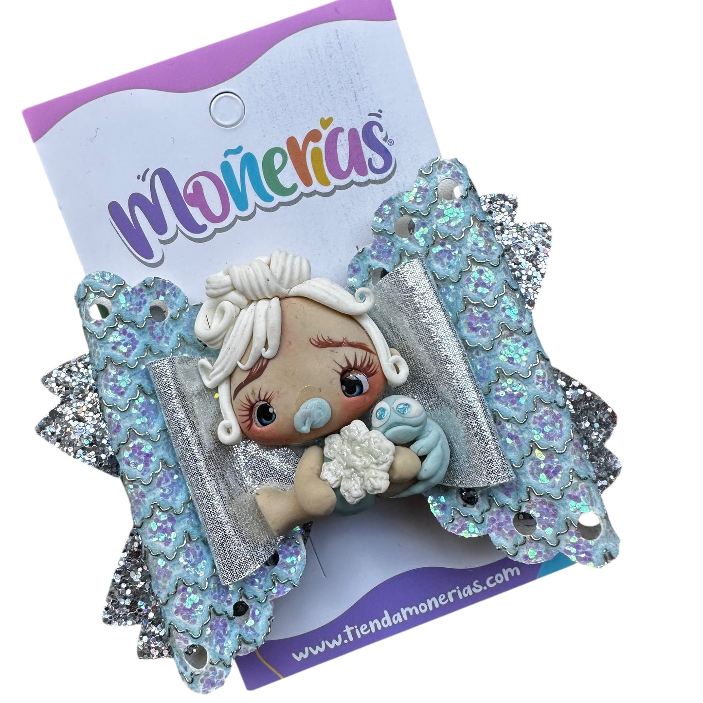 Moños Princesas Vinil & Pasta