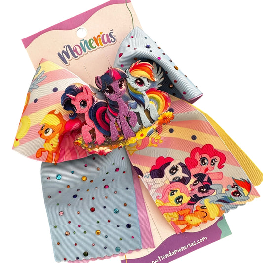 Moño My Little Pony Cristales