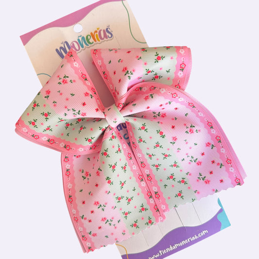 Coletero Flores Pastel y Menta