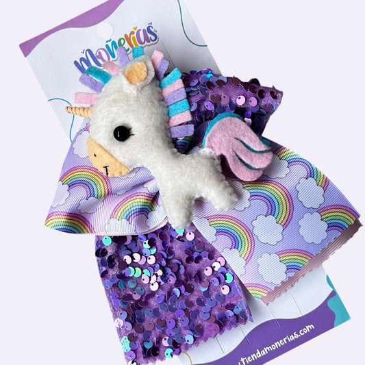 Moño Coletero Pony Feltie