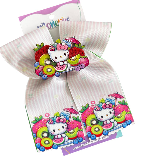 Moño Kitty Frutas