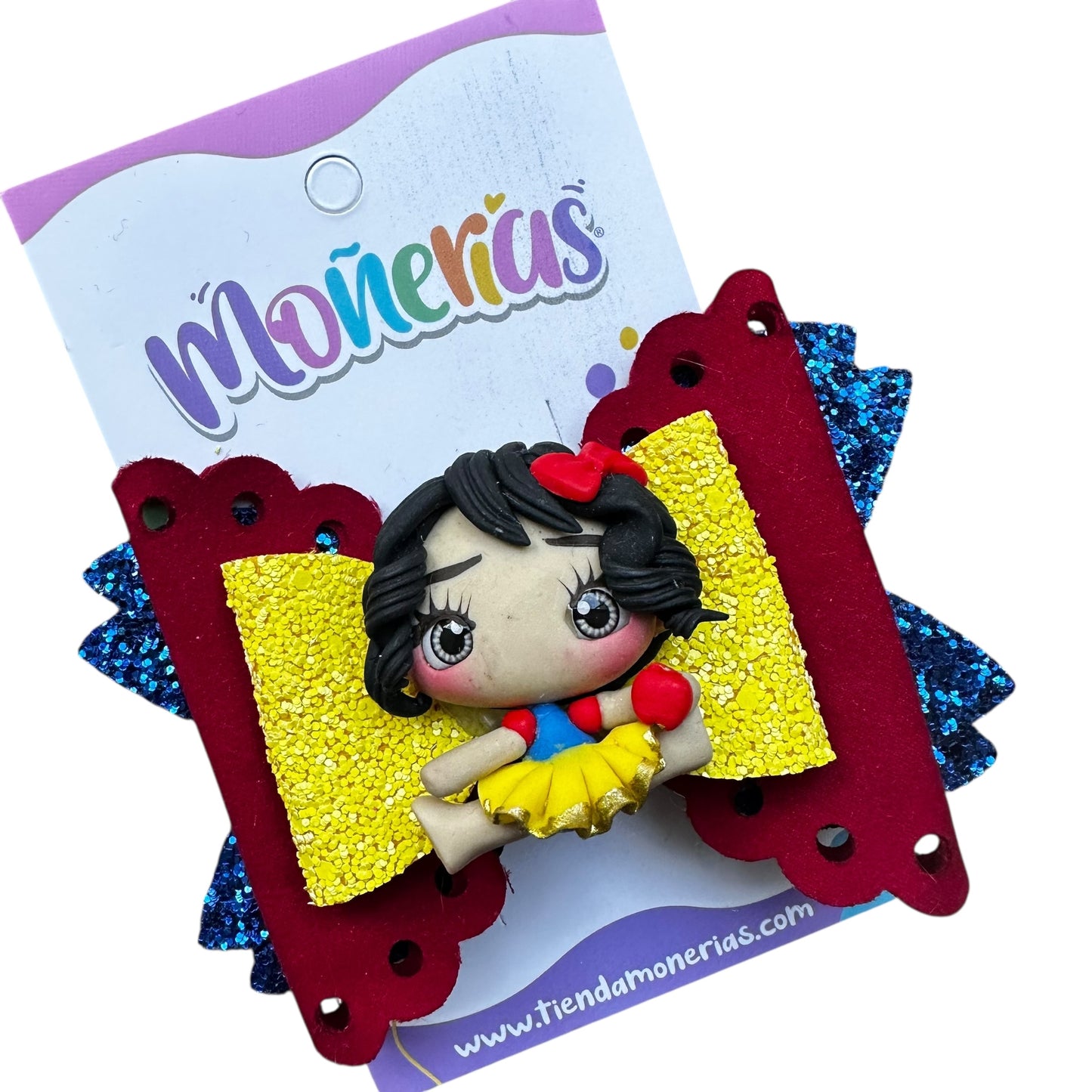 Moños Princesas Vinil & Pasta