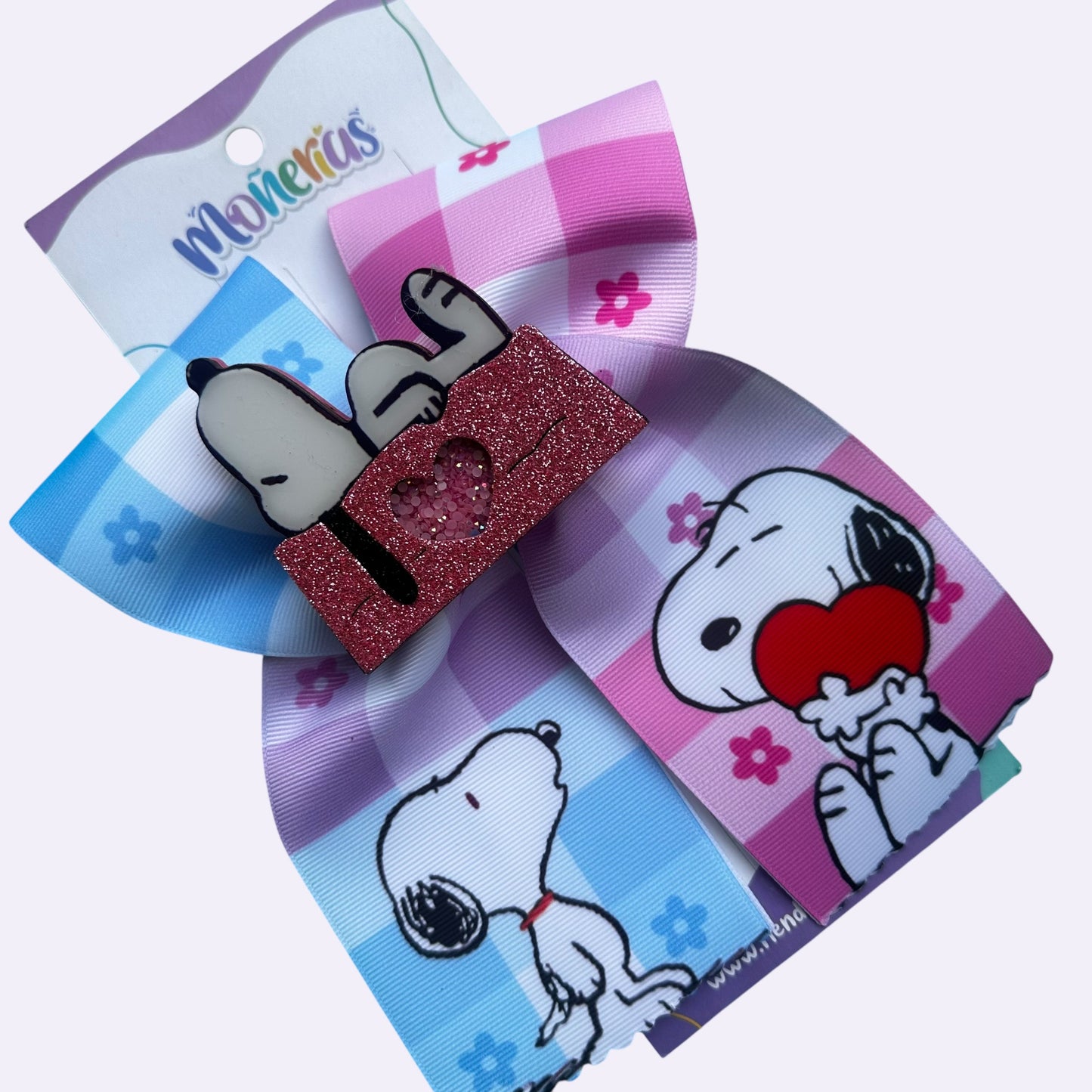 Moños Tira Snoopy