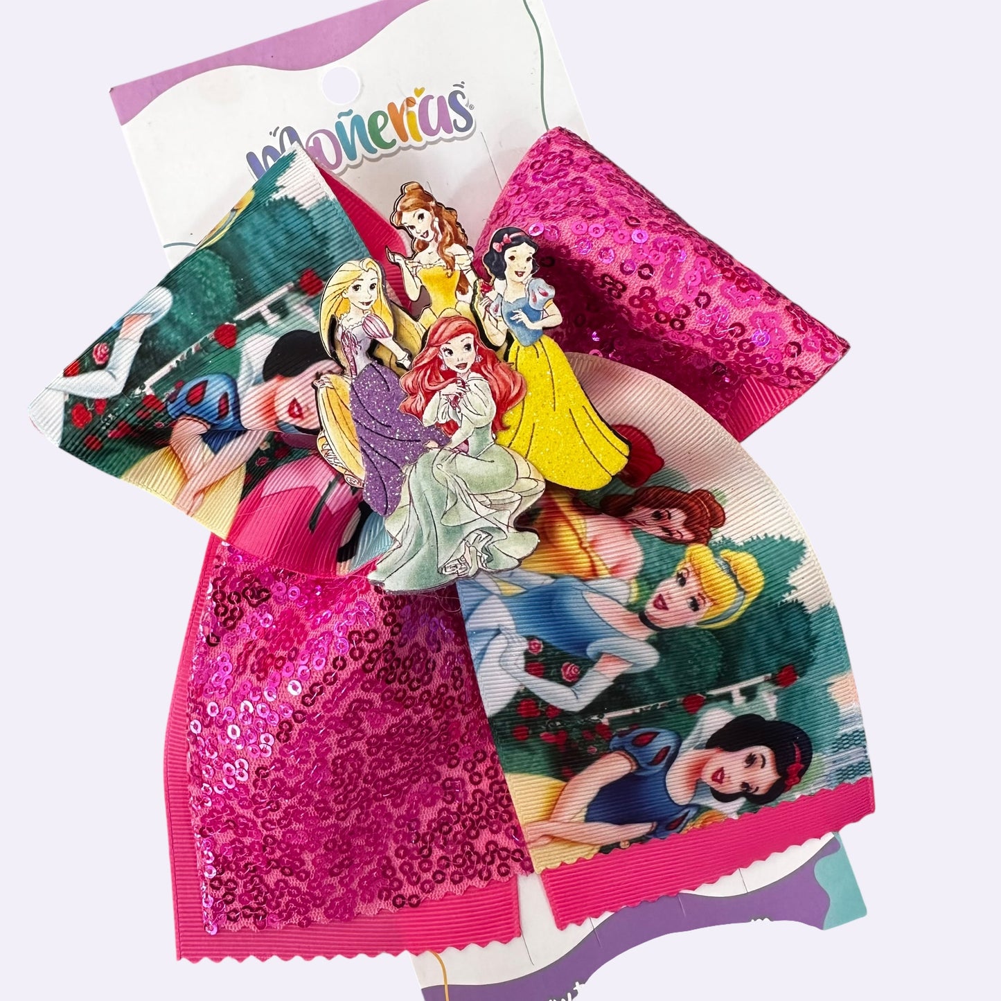 Moños Coleteros Princesas Disney