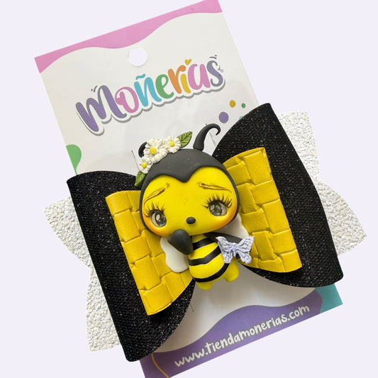 Moño Abeja Vinil