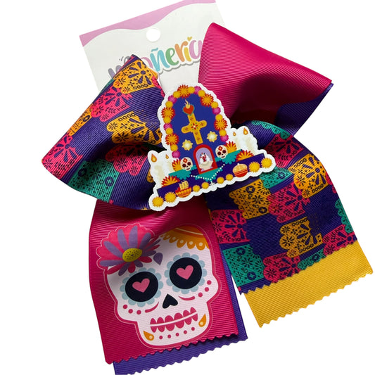Moño Calavera Día de Muertos