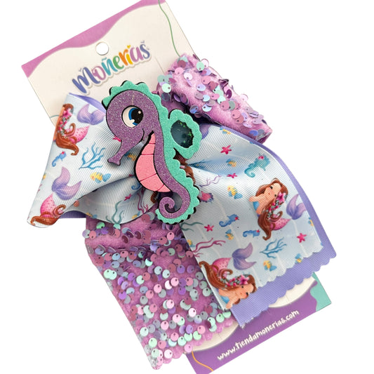 Moño Caballito de Mar