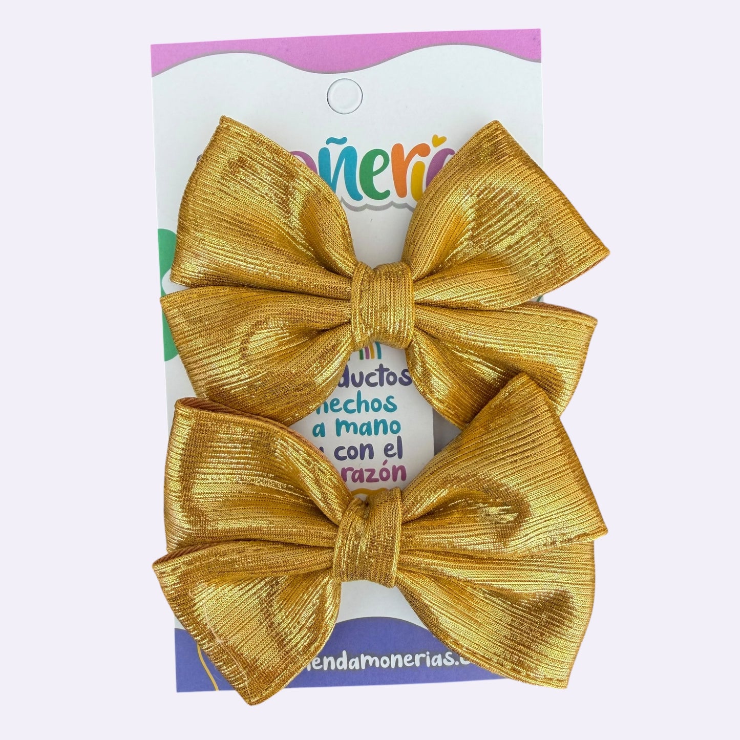 Pares Holográficos Dorados