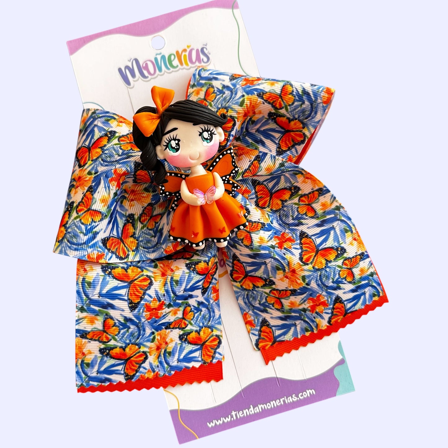 Moño Coletero Mariposa Monarca