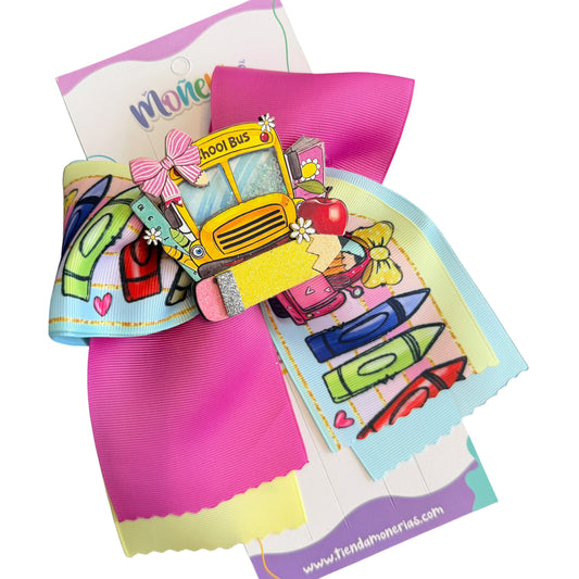 Coletero School Bus Fucsia