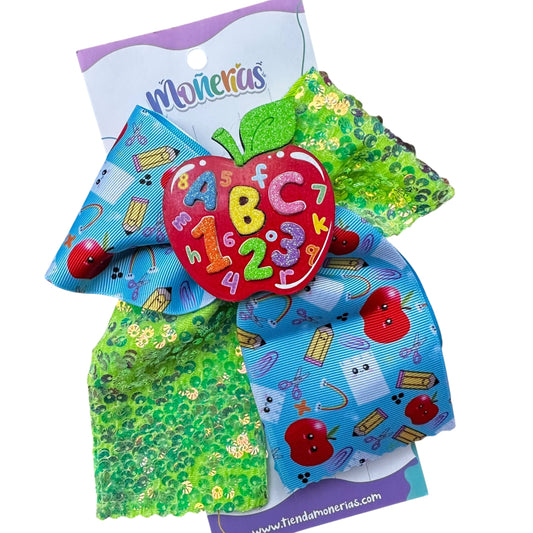 Moño Manzana Números