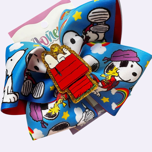 Moño Boutique Snoopy
