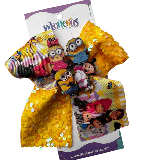 Moño Minions Amarillo