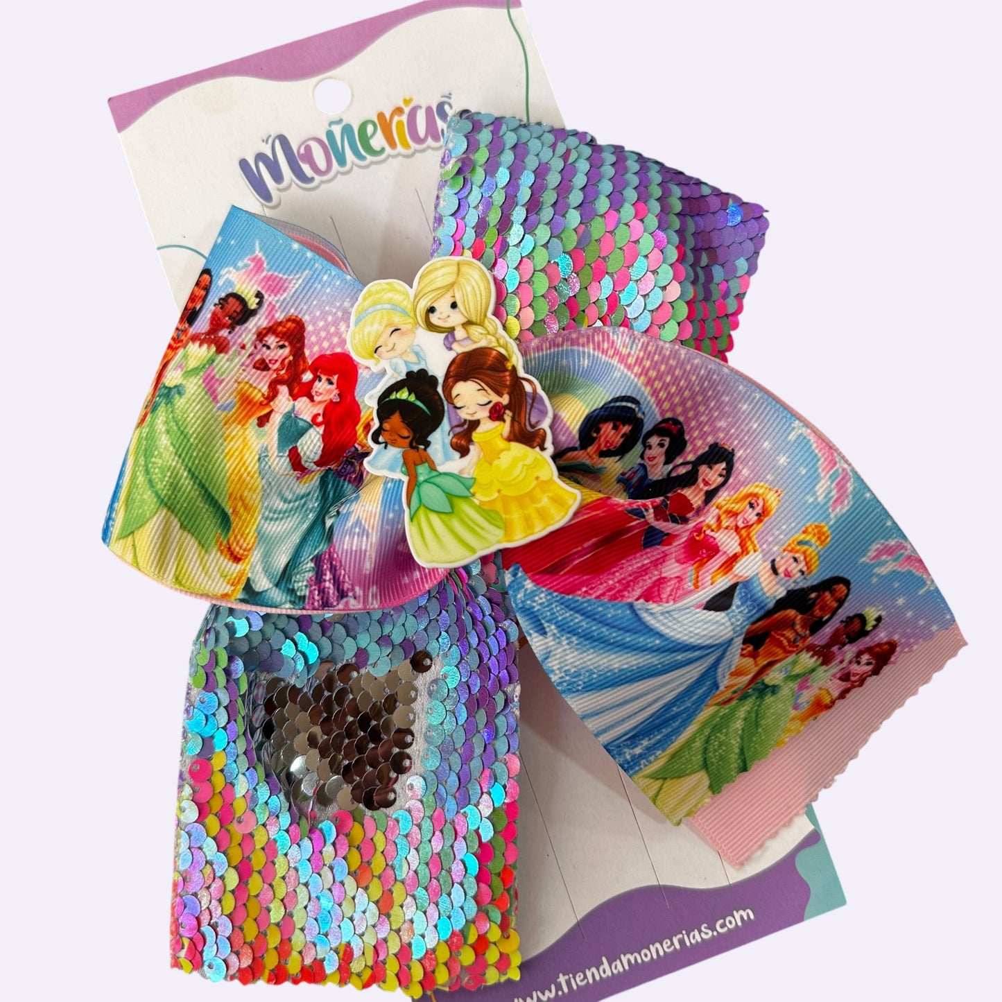 Moños Coleteros Princesas Disney