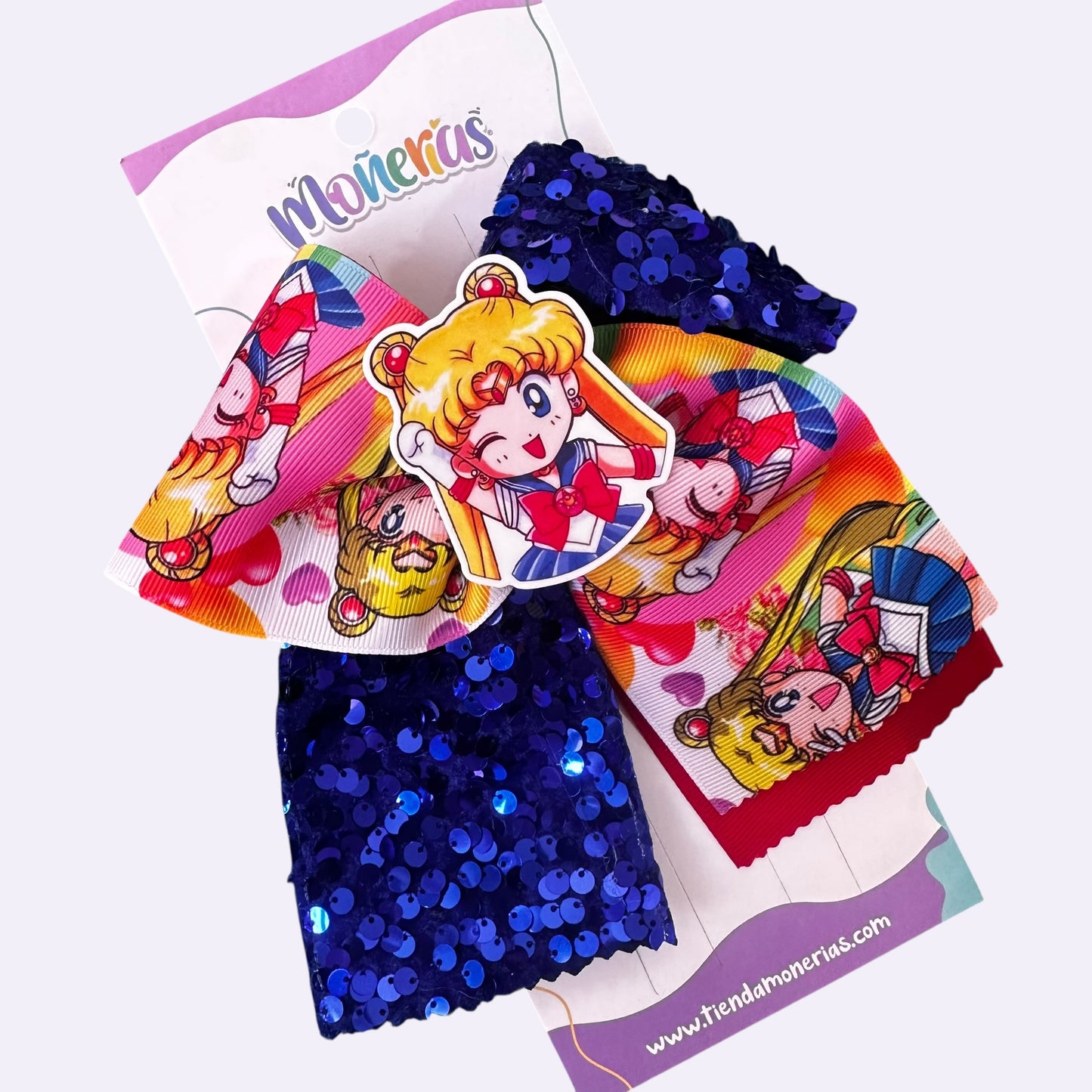 Moños Coleteros Sailor Moon