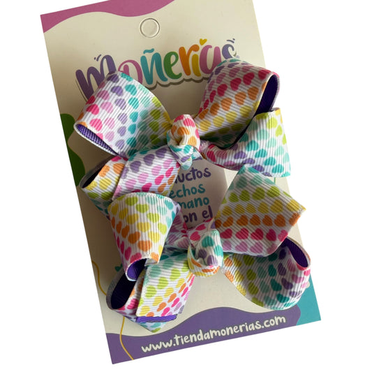 Par Corazones Colores