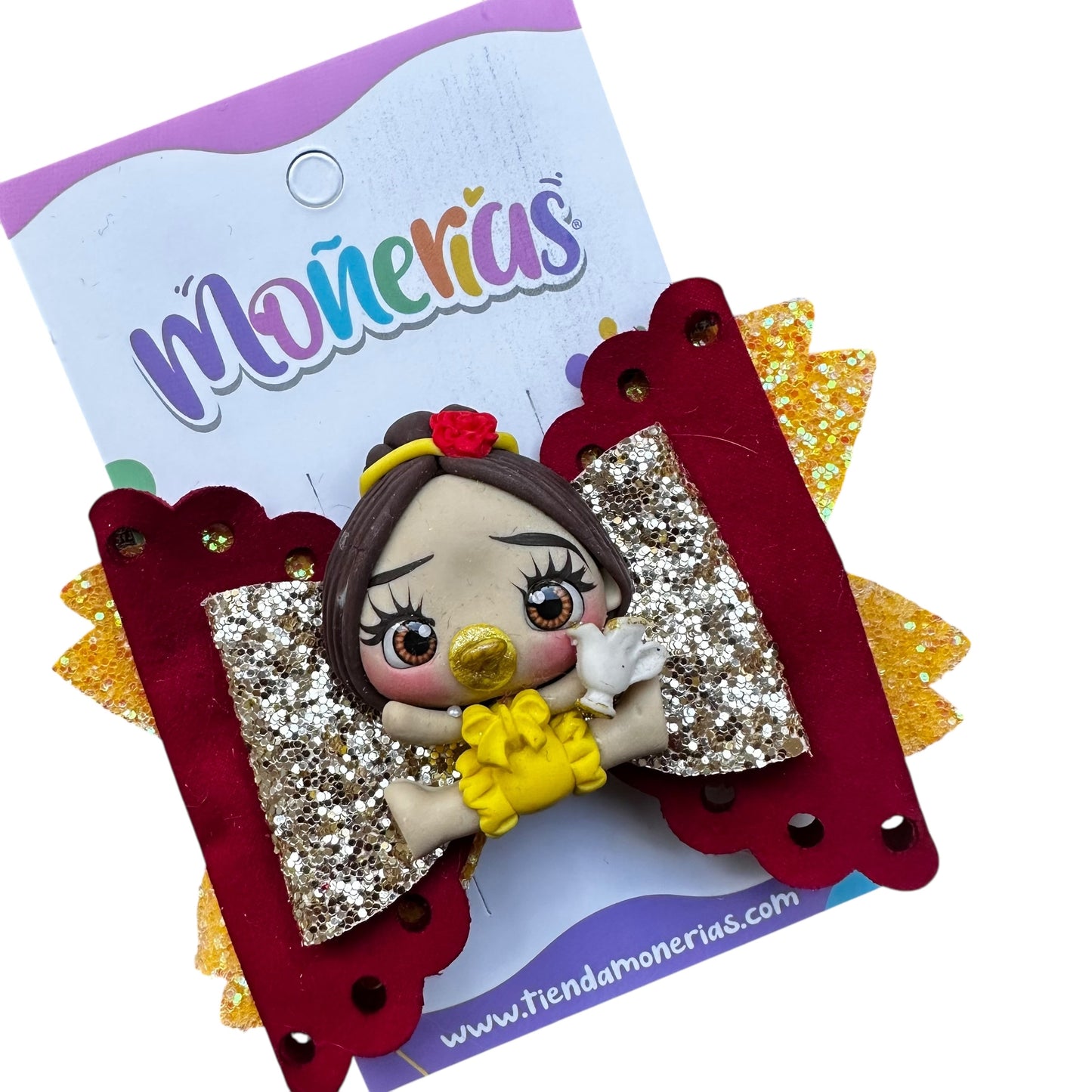 Moños Princesas Vinil & Pasta