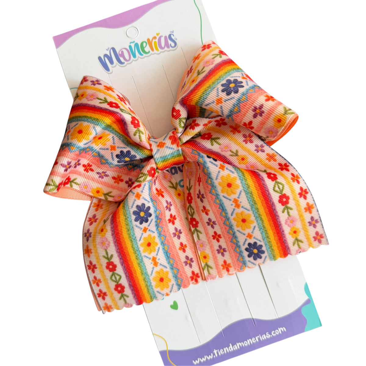 Coletero Flores Crochete