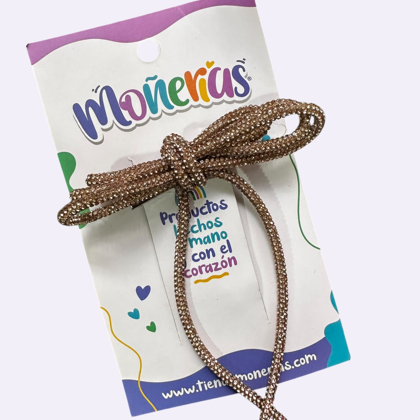 Moños Agujetas Bling Bling